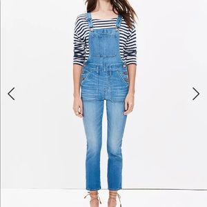 Madewell Skinny Crop Overalls